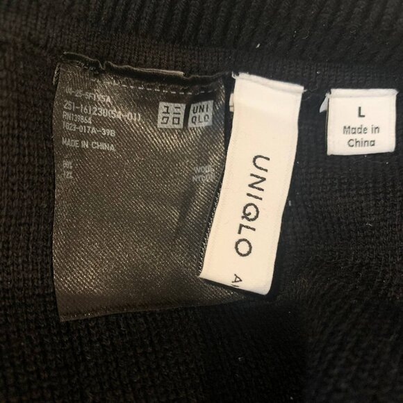 UNIQLO x LEMAIRE Black Wool Blend Skirt - Picture 5 of 9